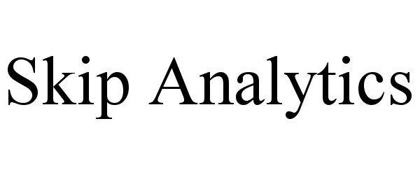  SKIP ANALYTICS