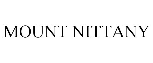 Trademark Logo MOUNT NITTANY