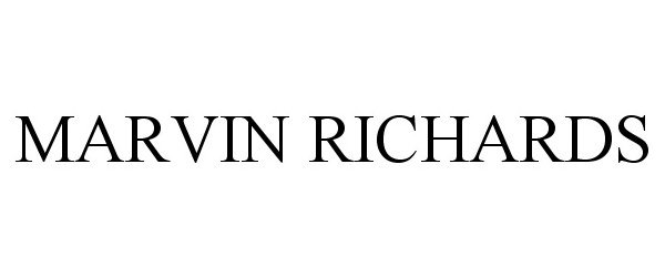 Trademark Logo MARVIN RICHARDS