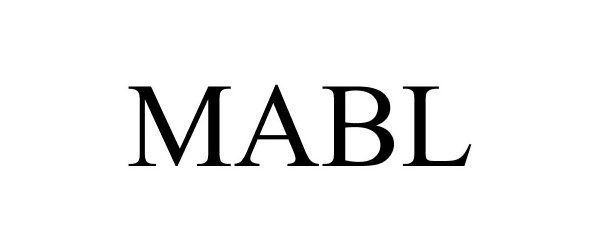 Trademark Logo MABL