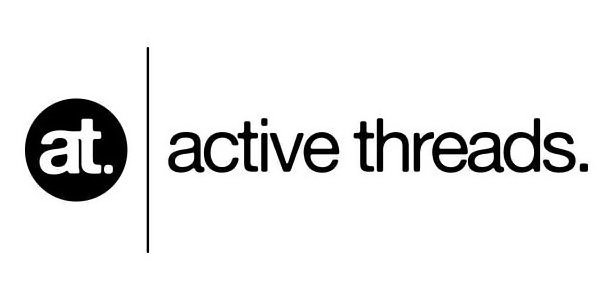 Trademark Logo AT ACTIVE THREADS.