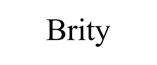Trademark Logo BRITY