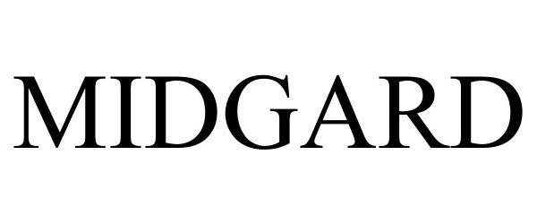 Trademark Logo MIDGARD