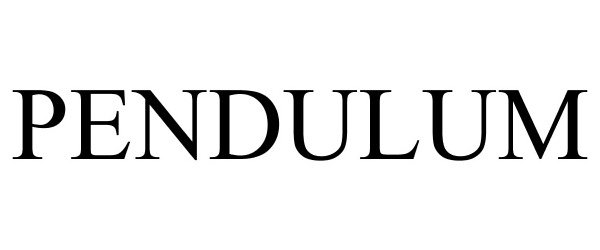 Trademark Logo PENDULUM