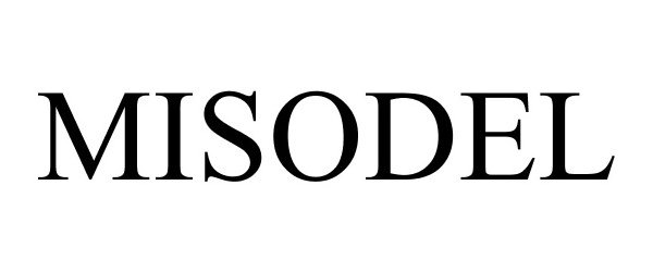 Trademark Logo MISODEL