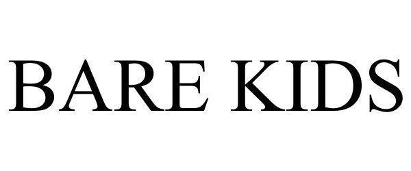 Trademark Logo BARE KIDS