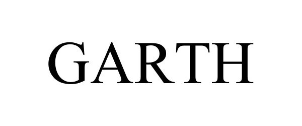 Trademark Logo GARTH