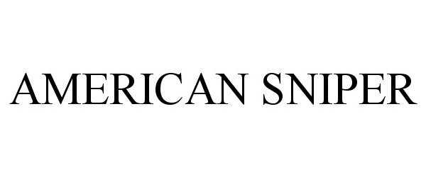 Trademark Logo AMERICAN SNIPER