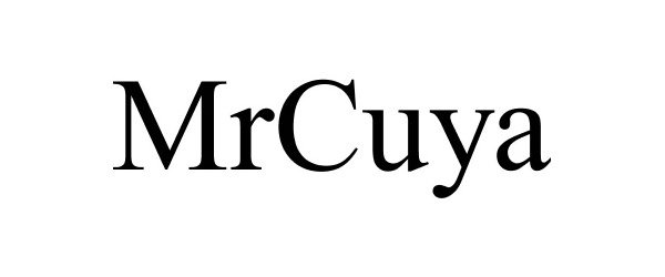 Trademark Logo MRCUYA