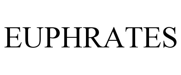 Trademark Logo EUPHRATES