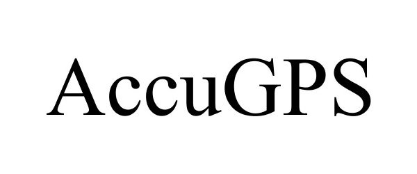 Trademark Logo ACCUGPS