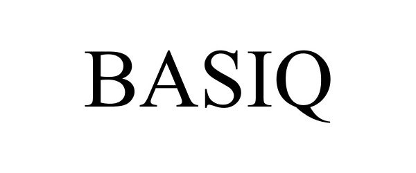 Trademark Logo BASIQ