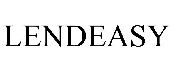 Trademark Logo LENDEASY