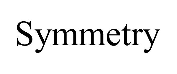 Trademark Logo SYMMETRY