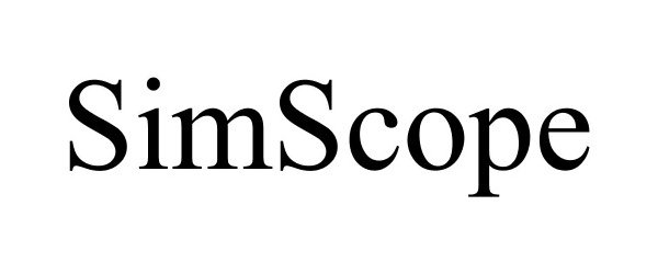 Trademark Logo SIMSCOPE
