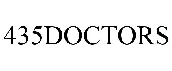 Trademark Logo 435DOCTORS