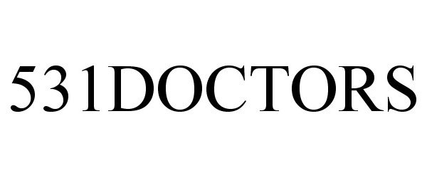 Trademark Logo 531DOCTORS
