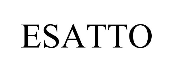 Trademark Logo ESATTO