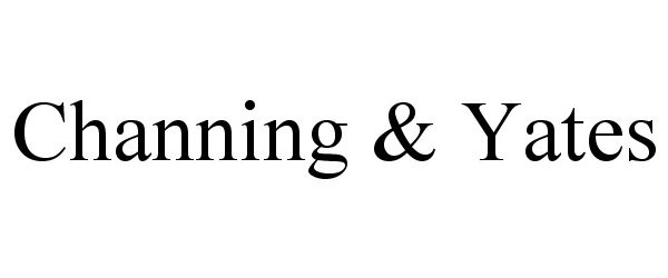 Trademark Logo CHANNING & YATES