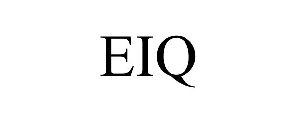 Trademark Logo EIQ