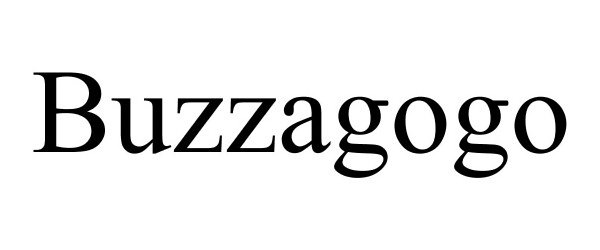 Trademark Logo BUZZAGOGO