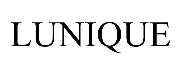 Trademark Logo LUNIQUE