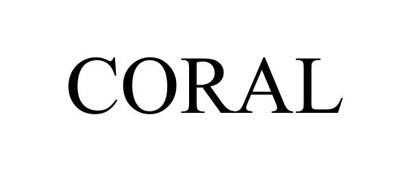 Trademark Logo CORAL