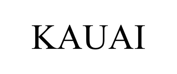 Trademark Logo KAUAI