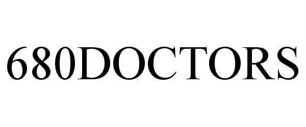 Trademark Logo 680DOCTORS