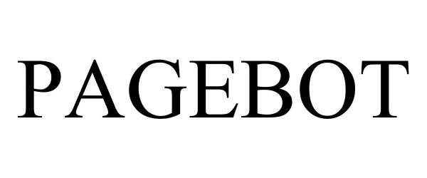 Trademark Logo PAGEBOT