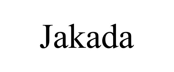 Trademark Logo JAKADA