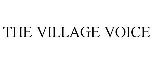  THE VILLAGE VOICE