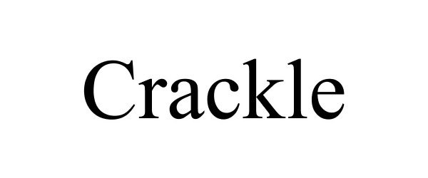 Trademark Logo CRACKLE