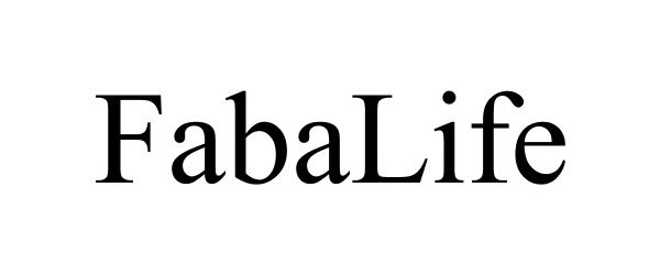 Trademark Logo FABALIFE