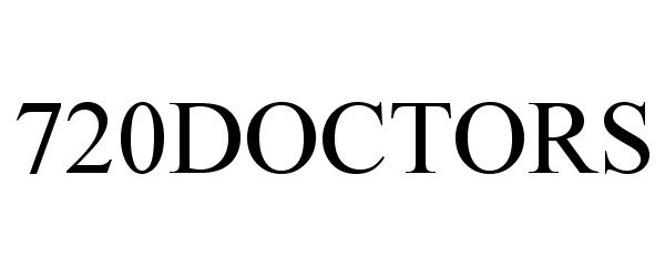 Trademark Logo 720DOCTORS