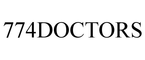 Trademark Logo 774DOCTORS