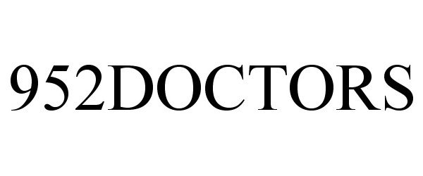 Trademark Logo 952DOCTORS