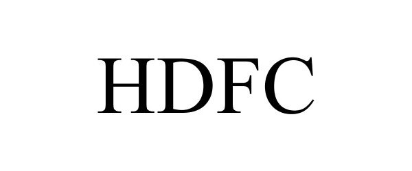 Trademark Logo HDFC