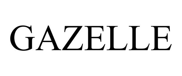 Trademark Logo GAZELLE