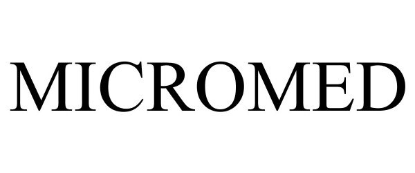 Trademark Logo MICROMED