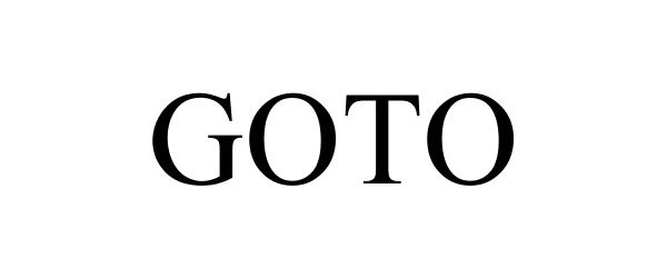 Trademark Logo GOTO