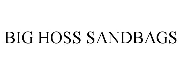  BIG HOSS SANDBAGS