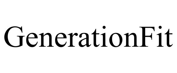 Trademark Logo GENERATIONFIT