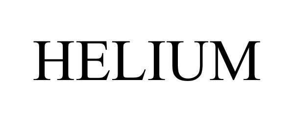 Trademark Logo HELIUM