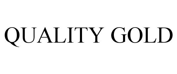 Trademark Logo QUALITY GOLD