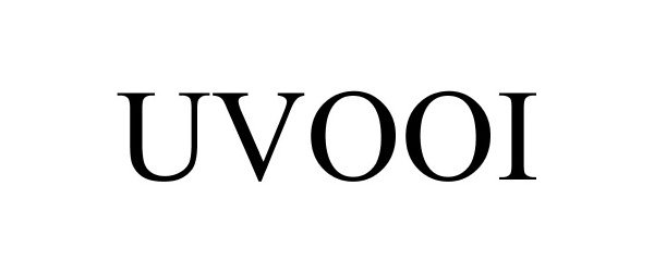 Trademark Logo UVOOI