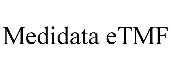  MEDIDATA ETMF