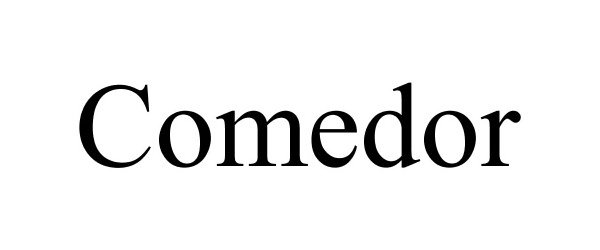 Trademark Logo COMEDOR