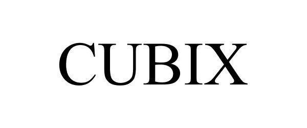 Trademark Logo CUBIX