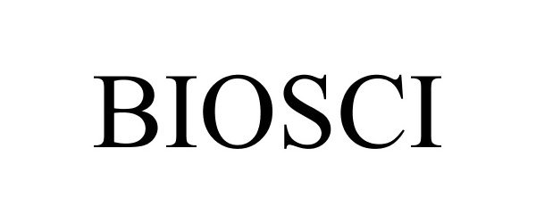 Trademark Logo BIOSCI